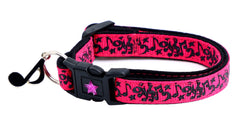 Music Notes Cat Collar
