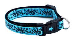 Music Notes Cat Collar
