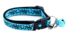Music Notes Cat Collar